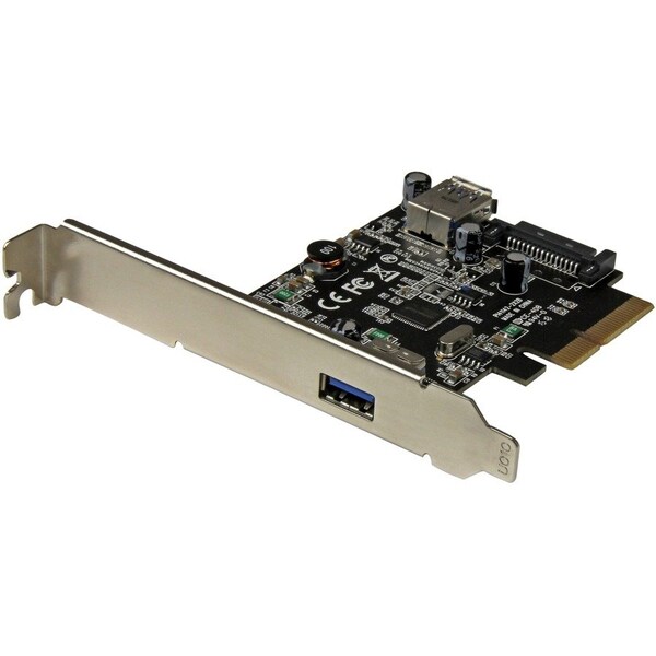 Startech.Com 2 Port USB 3.1 10Gbps Card 1x Ext 1x Int PEXUSB311EI - main