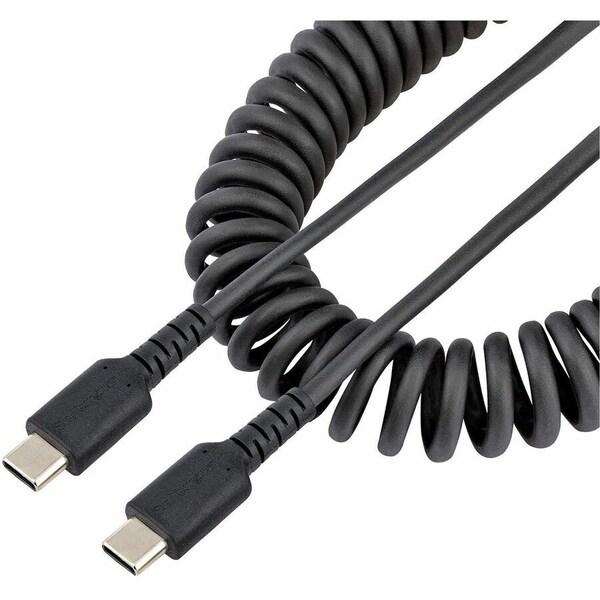 Startech.Com USB C Charging Cable Coiled R2CCC-50C-USB-CABLE - main