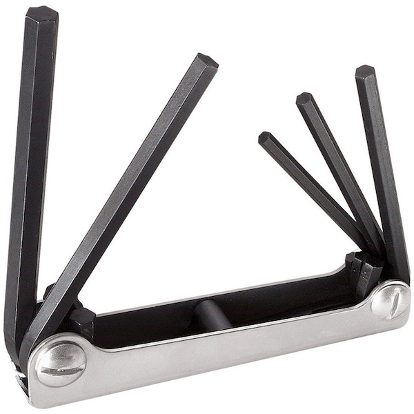 Klein Tools 5 Piece SAE Fold-Up Hex Key Set, 70579 70579 - main