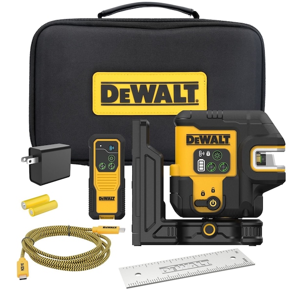Dewalt Dot Laser, 150 ft Range, 2mW, Plastic DCLE14251G - main