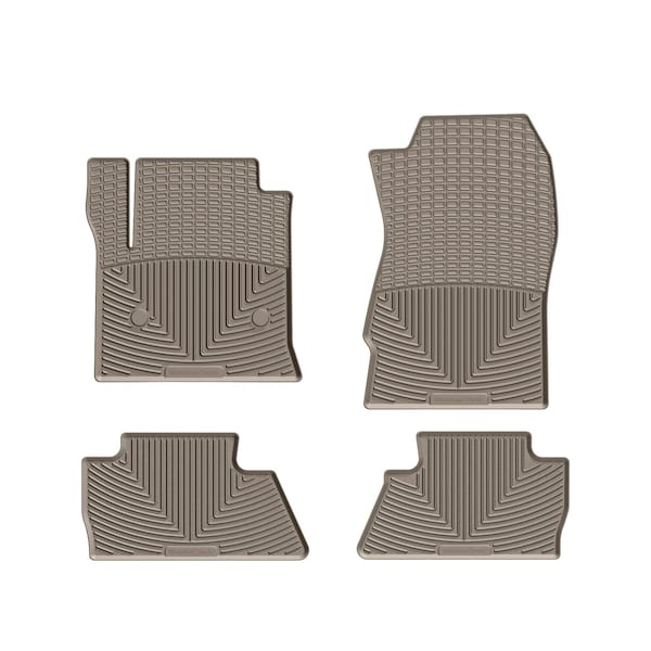 Weathertech Tan, Front and Rear All Weather Floor Mats W309TN-W311TN - main