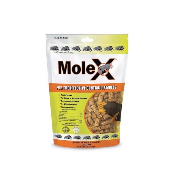Molex Non-Toxic Bait Pellets For Moles 8 oz 620204-6D - main