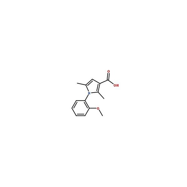 Ak Scientific 1-(4-Methoxyphenyl)-2, 5-dimethyl-1H-pyrrole-3-carboxylic acid (100mg), CAS 3807-58-7 1546AP-100mg - main