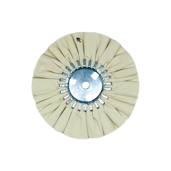 Renegade Products Usa Airway Buffing Wheels, 9 Inch, UBM, 5/8" Center Plate FAW9X3X5/8N4-20P80UBM - main