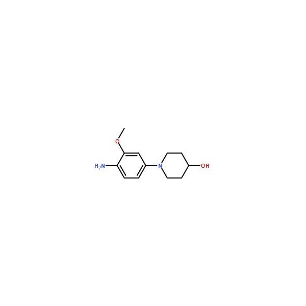 Ak Scientific 1-(4-Amino-3-methoxyphenyl)piperidin-4-ol (250mg), CAS 761440-87-3 X5708-250mg - main
