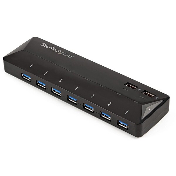 Startech.Com ADD SEVEN USB 3.0 5GBPS PORTS TO YOUR COMPUTER PLUS FAST-CHARGE TWO MOBILE DEV ST93007U2C - main