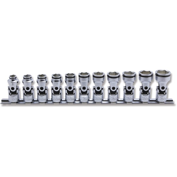Ko-Ken Usa 3/8 Sq. Dr. Universal Nut Grip Socket Set 8Mm-19Mm - 11 Pieces RS3441M/11 - main