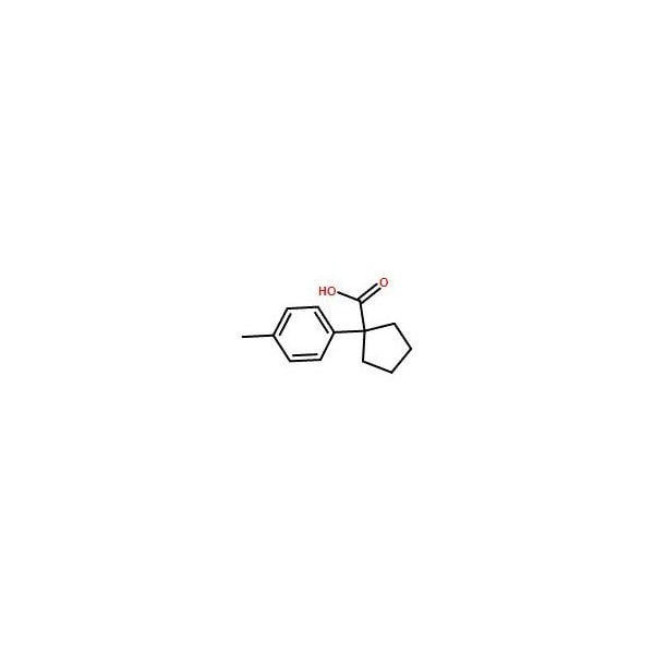 Ak Scientific 1-(p-Tolyl)-1-cyclopentanecarboxylic acid (1g), CAS 80789-75-9 1466AL-1g - main