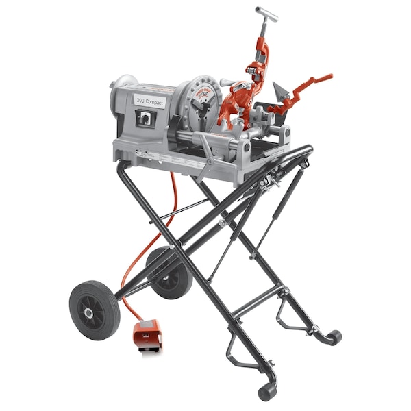Ridgid Pipe Threading and Cutting Machines, 1/8 in to 2 in, Rod: 1/4 in to 2 in Bolt: 1/4 in to 2 in 67182 - main