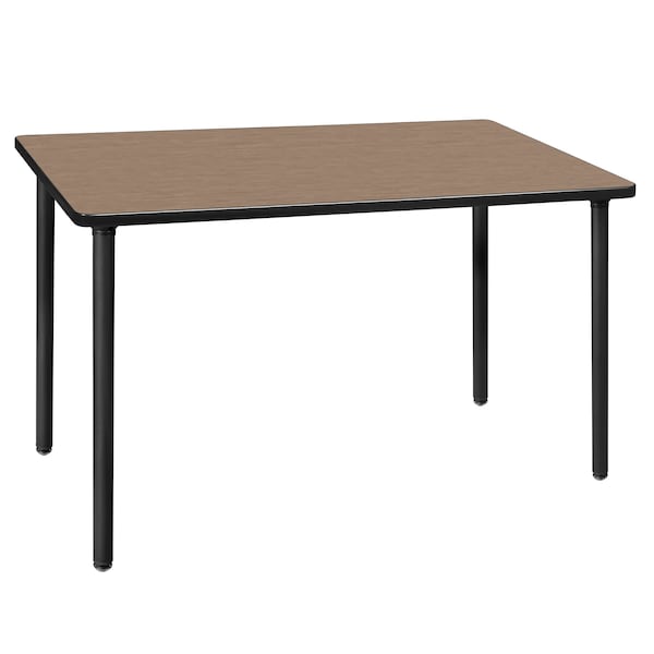 Regency Kee Folding Training Seminar Table, 42 in W, 24 in L, Noble Oak MTF4224NOBK - main