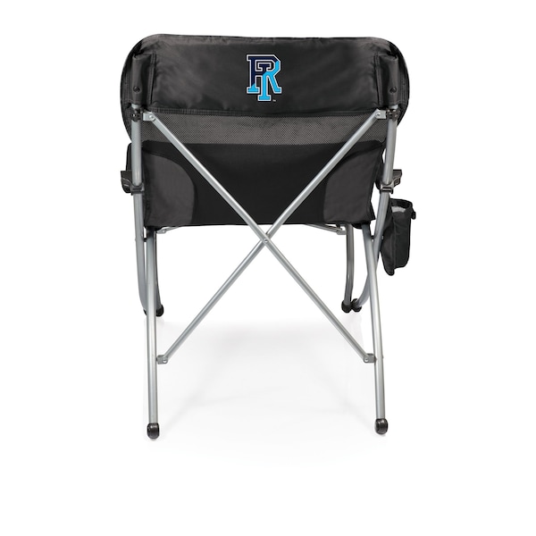 Picnic Time Family Of Brands NCAA Rhode Island Rams PT-XL Heavy Duty Camping Chair - XL Beach Chair - 400 lb Capacity, Black 793-00-175-934-0 - main