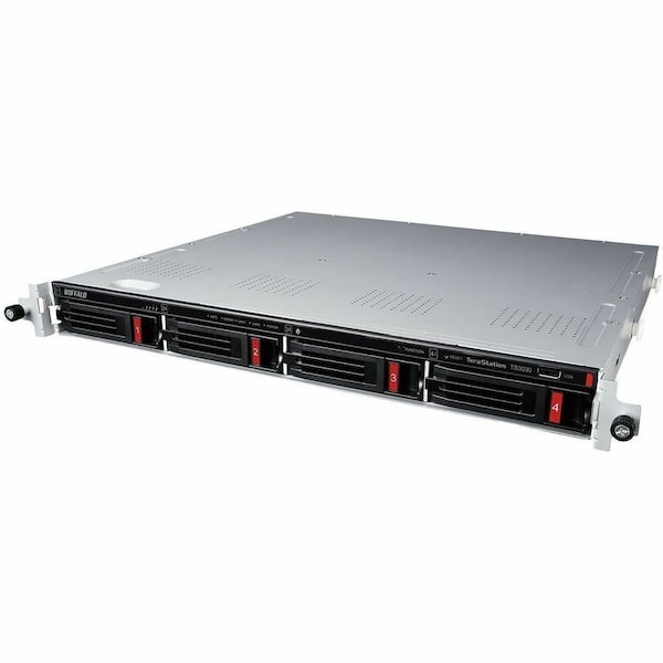 Buffalo BUFFALO TeraStation 3430RN 4-Bay Secure SMB Rackmount NAS 16TB (4x4TB) with Hard Drives Included TS3430RN1604 - main