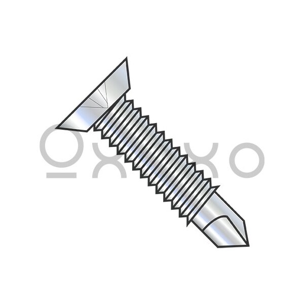 Oxoxo 12-24X11/16 Phillips Flt Underct #10 Head F/T SDS w/ Machine Screw Thread Zinc and Bake, 5000PK 622371 - main