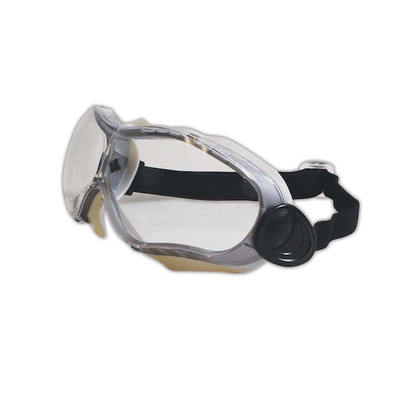 Magid Safety Goggles, Clear Lens, Anti-Fog, Indirect Vent, TPE Face Seal, Gray Frame, Gemstone Series G472AFC - main