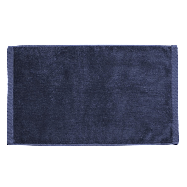 Towelsoft Premium Velour Hand Face Sports Towel 16 inch x26 inch Navy HandTowel-GV1201-NVY - main