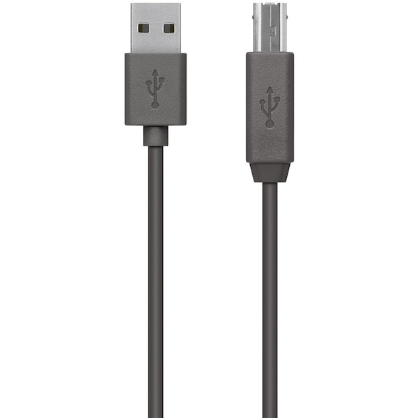 Belkin 1.8M USB DSTP USB Type A To USB Type B Device Cable Clamshell Packaging F3U154BT1.8M - main