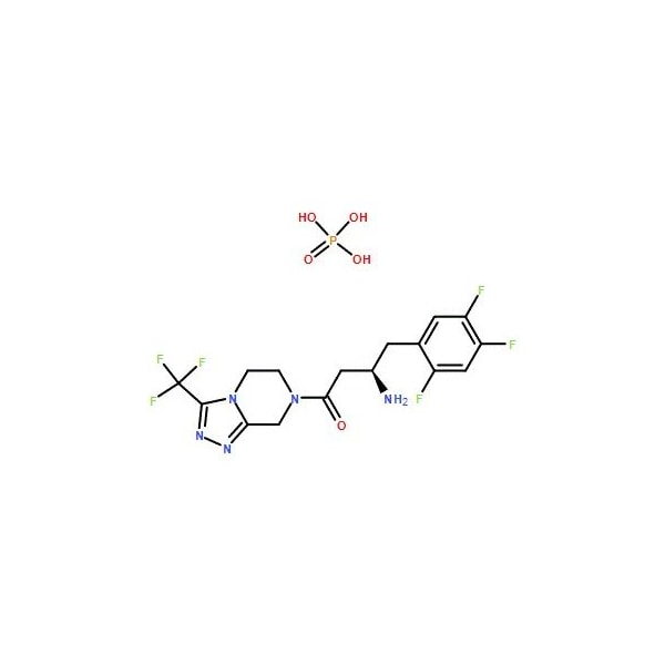 Ak Scientific Sitagliptin phosphate (5g), CAS 654671-78-0 S053-5g - main