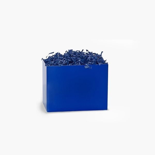 Nashville Wraps Navy Blue Basket Box, Small 6.75x4x5, 6PK NBLS - main