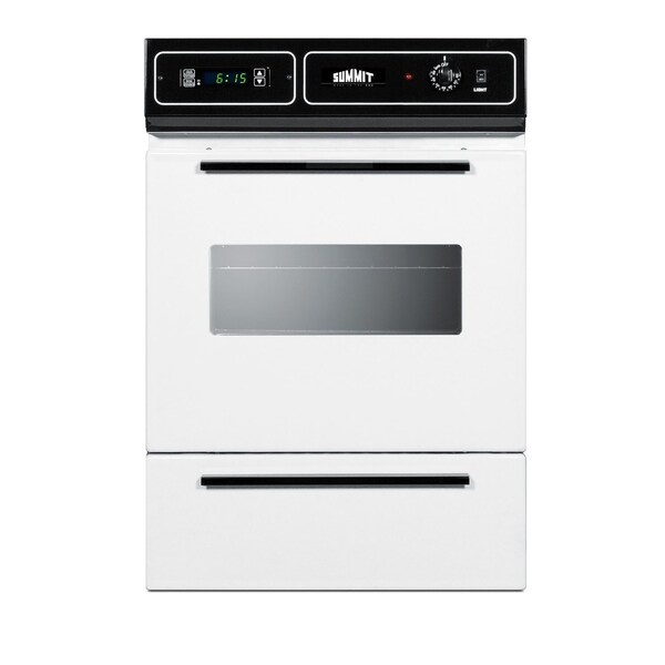 Summit 24in Wide Electric Wall Oven, 115V WEM715KW - main