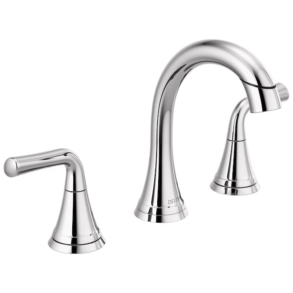 Delta Kayra Two Handle Widespread Pull-Down Bathroom Faucet In Chrome 3533LF-PDMPU - main