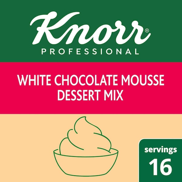Knorr Professional White Chocolate Mousse Dessert Mix, 7.3 Ounce 4800192023 - main