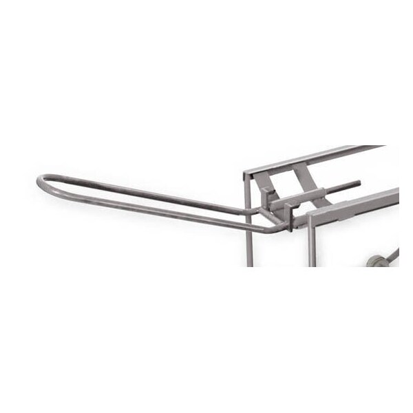 Pucel EZY-DOWN Drum Cradles, 31 in W x 18 in D x 18 in H, Gray No. 18 Handle - main