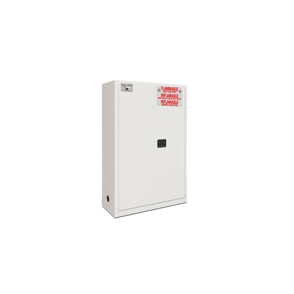 Fireking 45 Gal, Flammable Safety Cabinet, Mechanical-Close, Platinum SC45-MC-PL - main