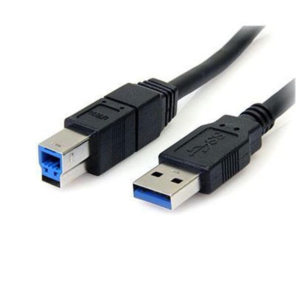 Ezgeneration 6 ft.USB 3.0 A to B M/M Black EZ635807 - main