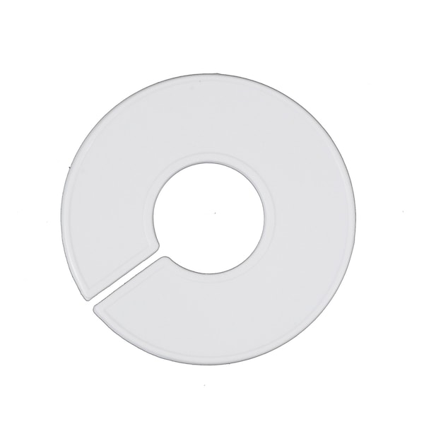 Nahanco Clothing Size Dividers for Clothing Racks, Round - White/Blank Kit of 100, 100PK CWHTBLANK100 - main