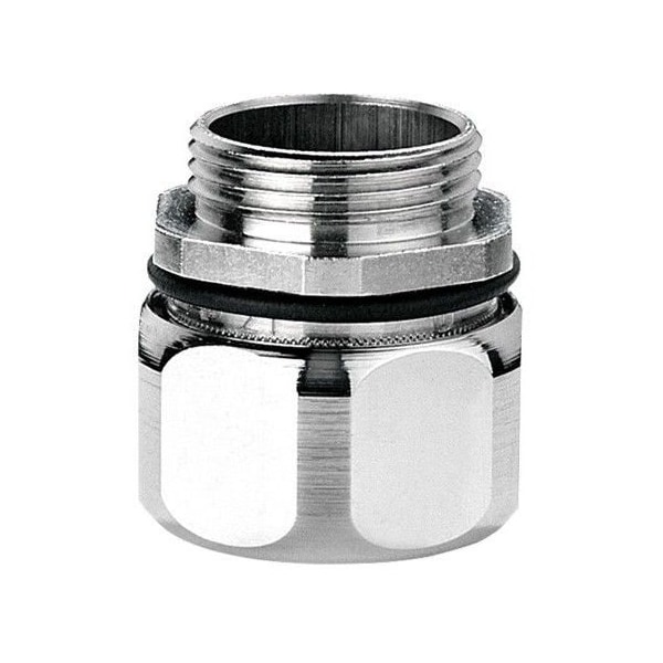 Flexa Gmbh USD-P OD 21 Thread PG16 IP 67 Straight Nickel-plated brass 5015.128.016 - main