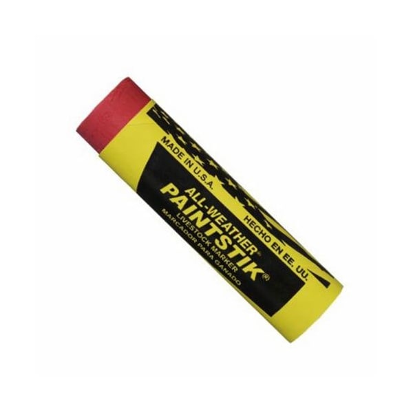 All-Weather PAINTSTIK LIVESTOCK CRAYON, 1 IN, RED 061022 - main