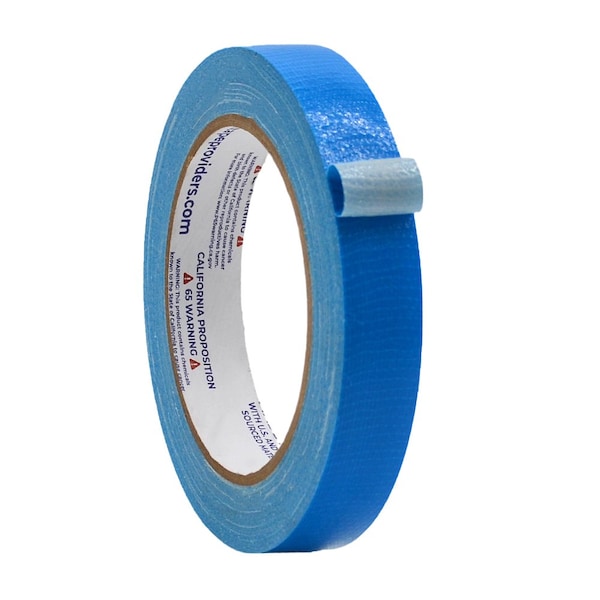 Wod Tape DTC10 Industrial Grade Duct Tape Teal Blue 3/4 in. x 60 ft., 64PK WOD DTC10-00750-64-60-TBL - main