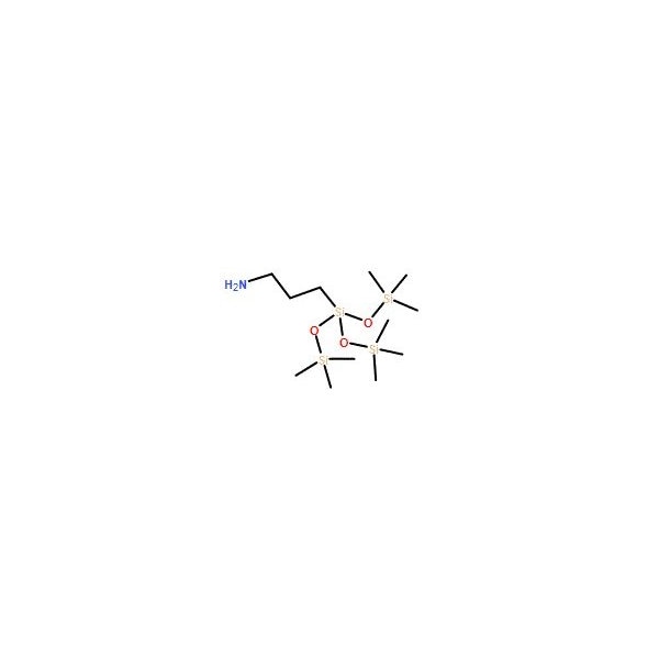 Ak Scientific 3-(1, 1, 1, 5, 5, 5-Hexamethyl-3-((trimethylsilyl)oxy)trisiloxan-3-yl)propan-1-amine (100mL), CAS 25357- 2187AL-100mL - main