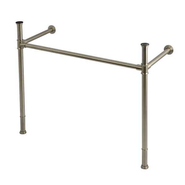 Kingston Brass Stainless Steel Console Sink Legs, Brushed Nickel VPB36418 - main
