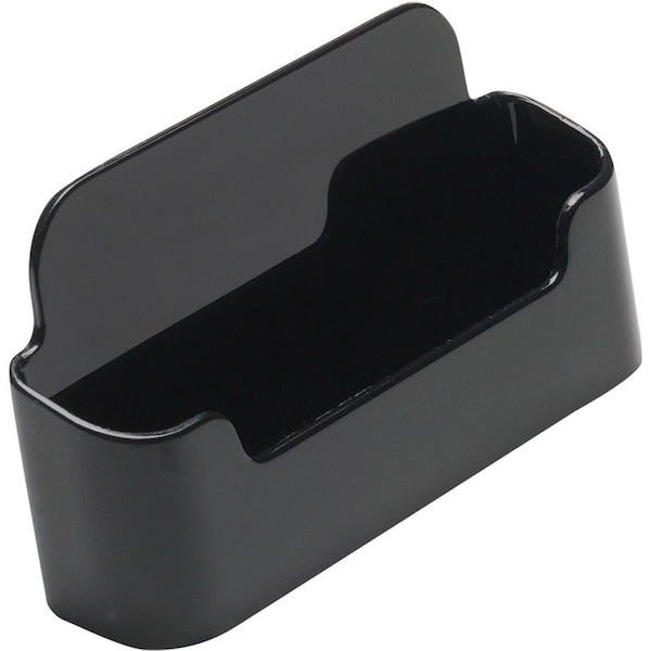 Deflecto Business Card Holder, Black, Plastic DEF90104 - main