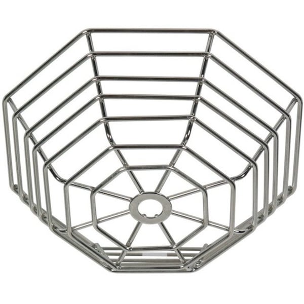 Safety Technology International Web Stopper Cover, Stainless Steel, Flush Mount, 9 in W x 3 1/8 in H x 9 in D, Gray STI-9601-SS - main