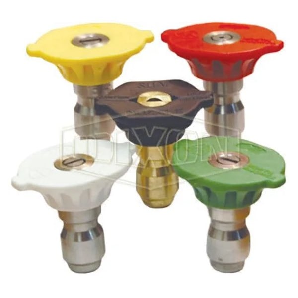 Dixon Multi-Pack Spray Nozzle, 8 in Nozzle, 1/4 in Inlet, 800 to 5000 psi Pressure, 3.58 to 8.94 GPM Flow NZMQC5P-080 - main
