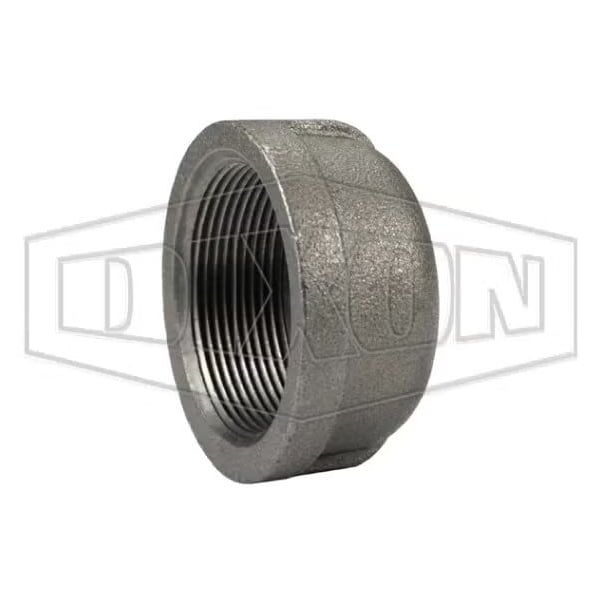Dixon Pipe Cap, 5 in Nominal, FNPT End Style, Iron MICAP500 - main