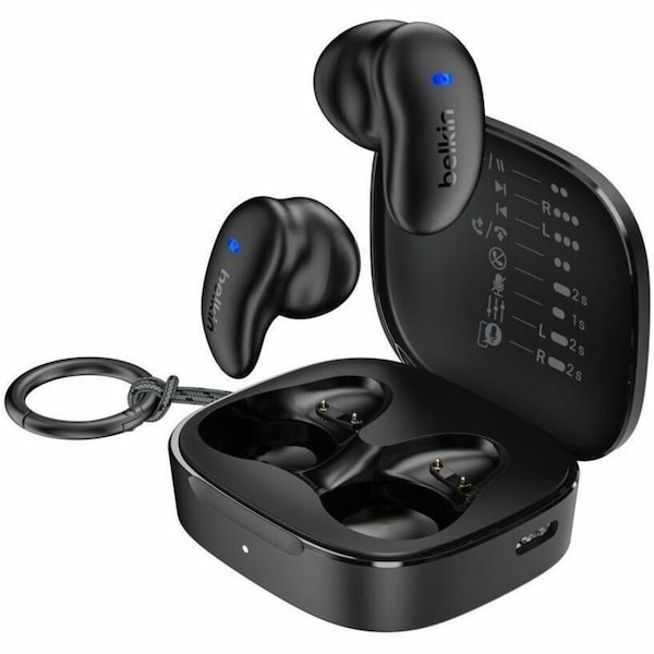 Belkin SOUNDFORM ANYWHERE TRUE WIRELESS EARBUDS AUC014FQBK - main
