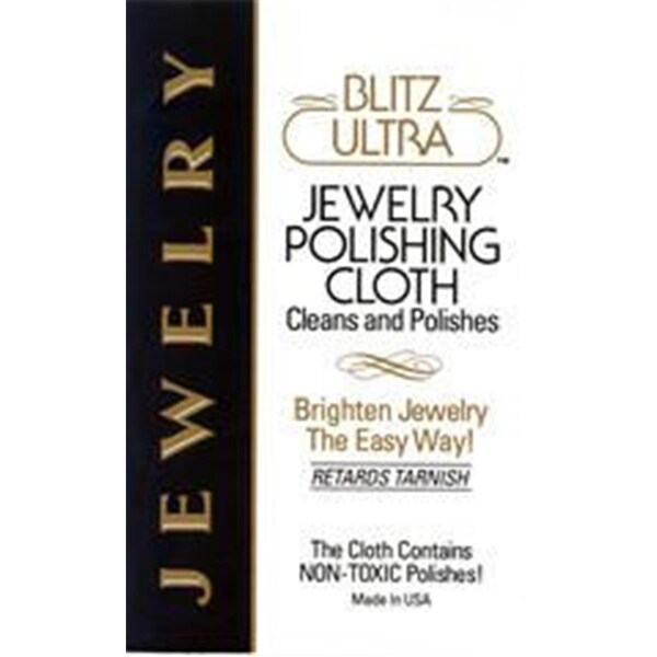 Blitz Manufacturing 93117 8 x 10 in. Ultra Jewelry Polishing Cloth; Two Ply - Treated 93117 - main