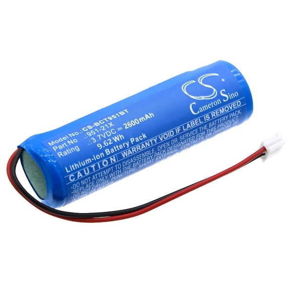 Ilc Daitem 500798 Replacement 3.7V 2.6AH Battery 500798 BATTERY - main