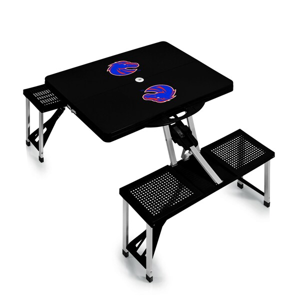 Picnic Time Family Of Brands Boise State Broncos - Picnic Table Portable Folding Table, Black 811-00-175-704-0 - main
