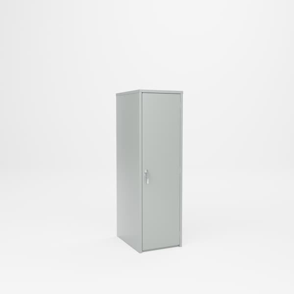 Pucel Narrow Storage Cabinet, 4 Adjustable Shelves, 18 in W x 60 in H x 24 in D, Black HDSC-1860-24-4 - main