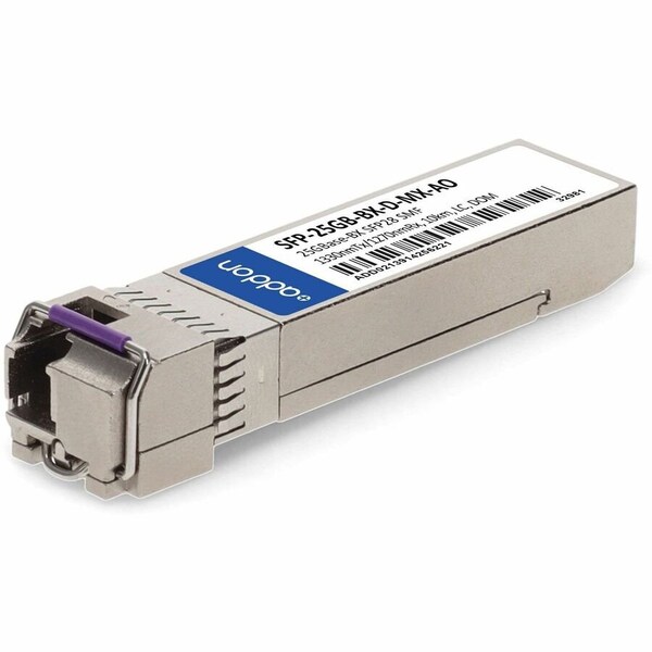 Add-On MELLANOX COMP SFP28 LC 25G-BX 10KM SMF SFP-25GB-BX-D-MX-AO - main