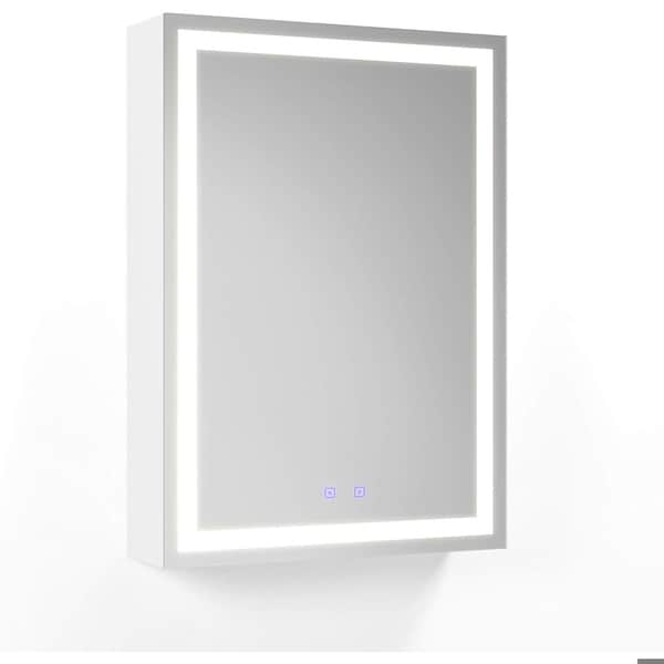Fab Glass And Mirror 18in in. Frameless Round Mirror with Safety Backing, 1in Beveled Edge Wall Mounted Hooks Bathroom HC20X28-CB - main