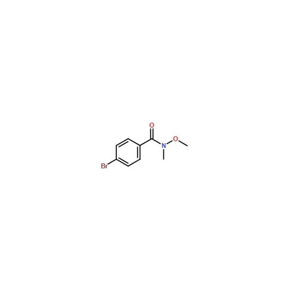Ak Scientific 4-Bromo-N-methoxy-N-methylbenzamide (5g), CAS 192436-83-2 9993AA-5g - main