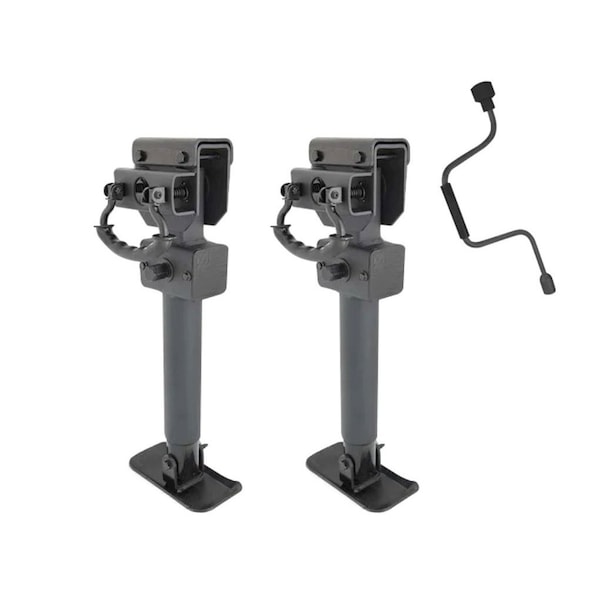 Ark XO Drop Down Corner Steadies 850mm - Set of 2 with Winding Handle XODDS850BUS - main