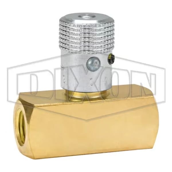 Dixon N Series Flow Control Valve, 1/4 in FNPT, 2000 psi, Brass Body BN400 - main