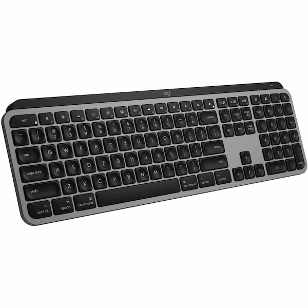 Logitech MX Keys S for Mac - Wireless Keyboard (Space Grey) 920-011621 - main