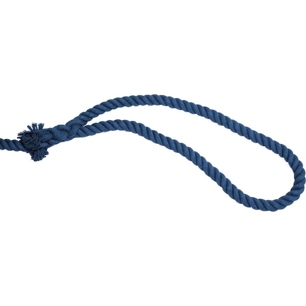 Champion Sports Tug of War Rope, Blue, 100ft, Looped TWR100 - main